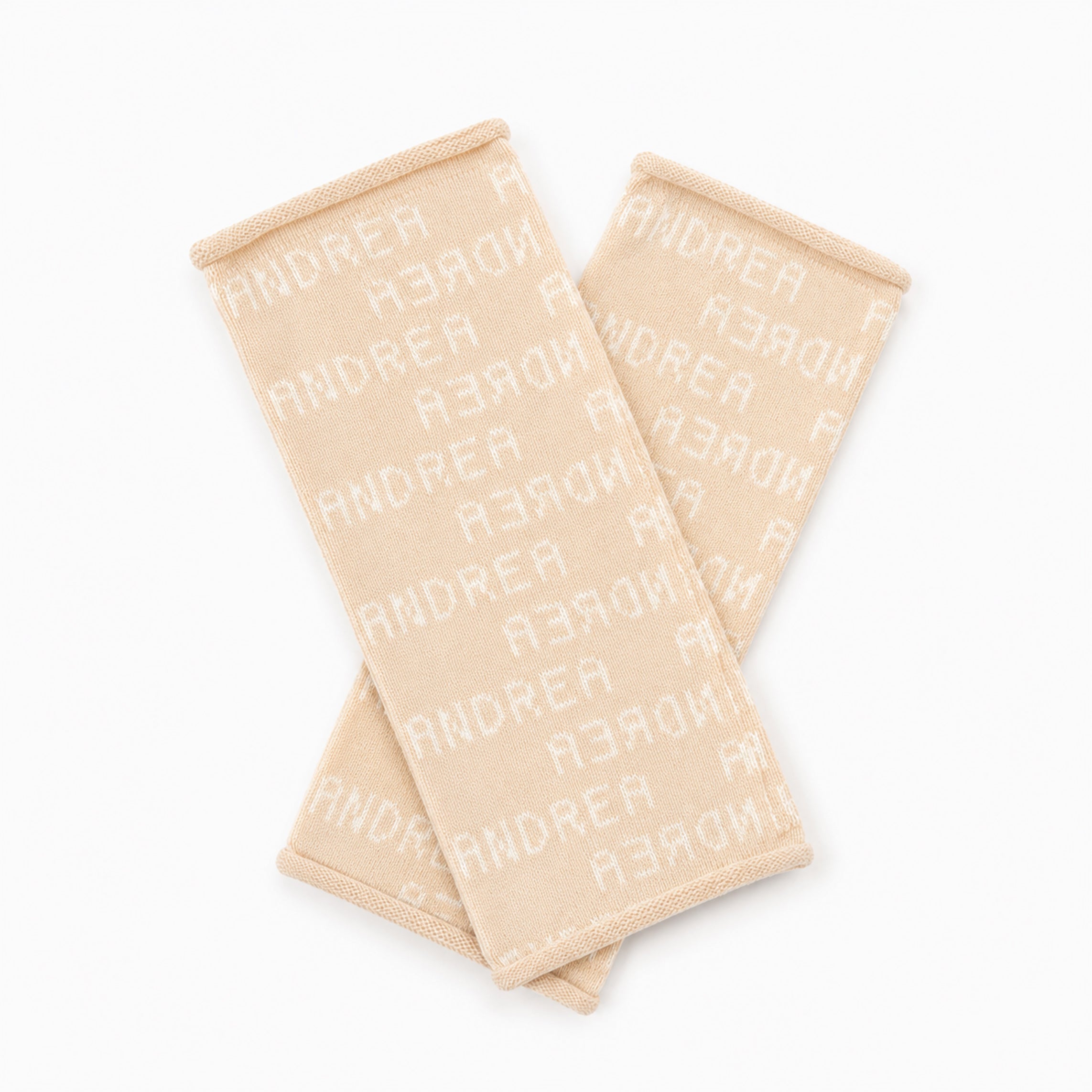 Mitaines Coton Organique - Beige-Ecru