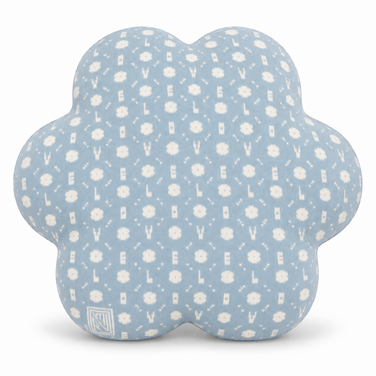 Coussin Flower - Cover Edition × Uchronia - Ciel-Ecru