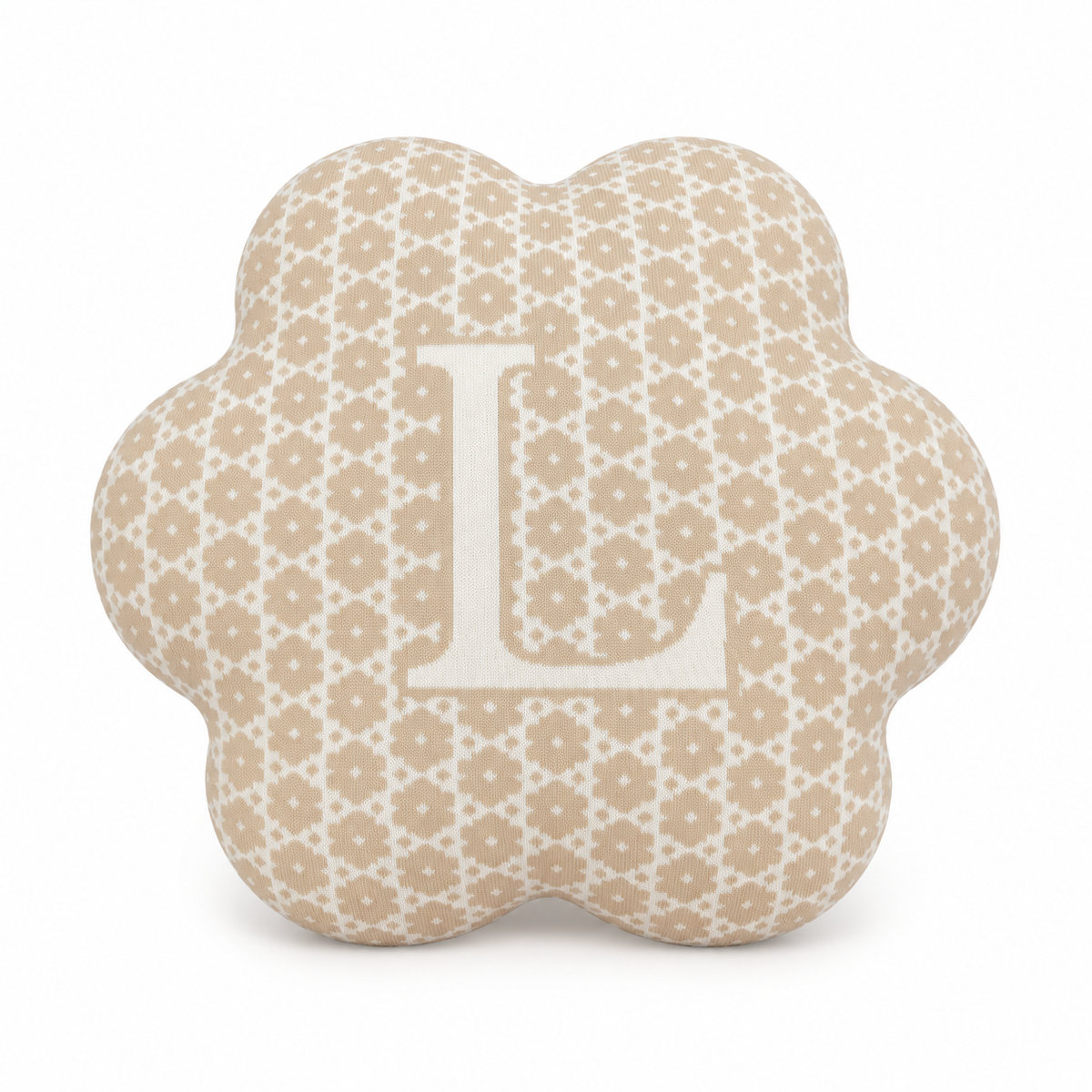 Coussin Flower - Cover Edition × Uchronia - Beige-Ecru