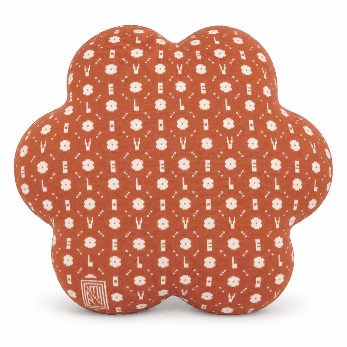 Coussin Flower - Cover Edition × Uchronia - Tomette-Ecru