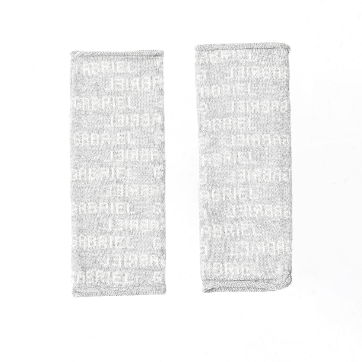 Mitaines GABRIEL - Coton organique - Gris & Ecru