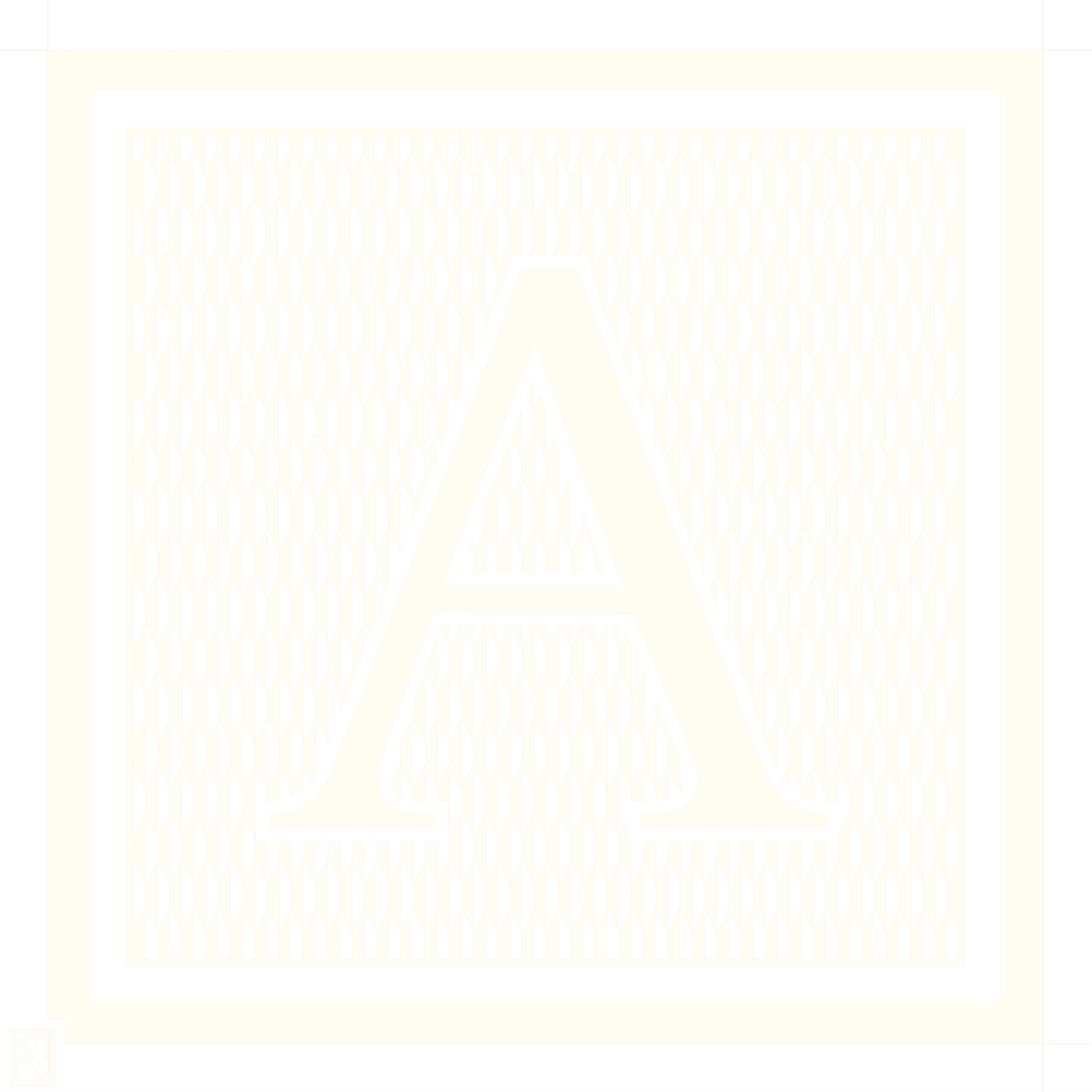 Plaid Initial - Laine Mérinos - Chocolat-Beige